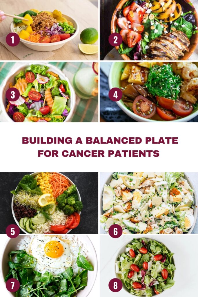 Building a balanced plate for cancer patients